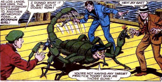 Illustration for article titled 10 insane scenes from the time Lois Lane turned into a giant insect